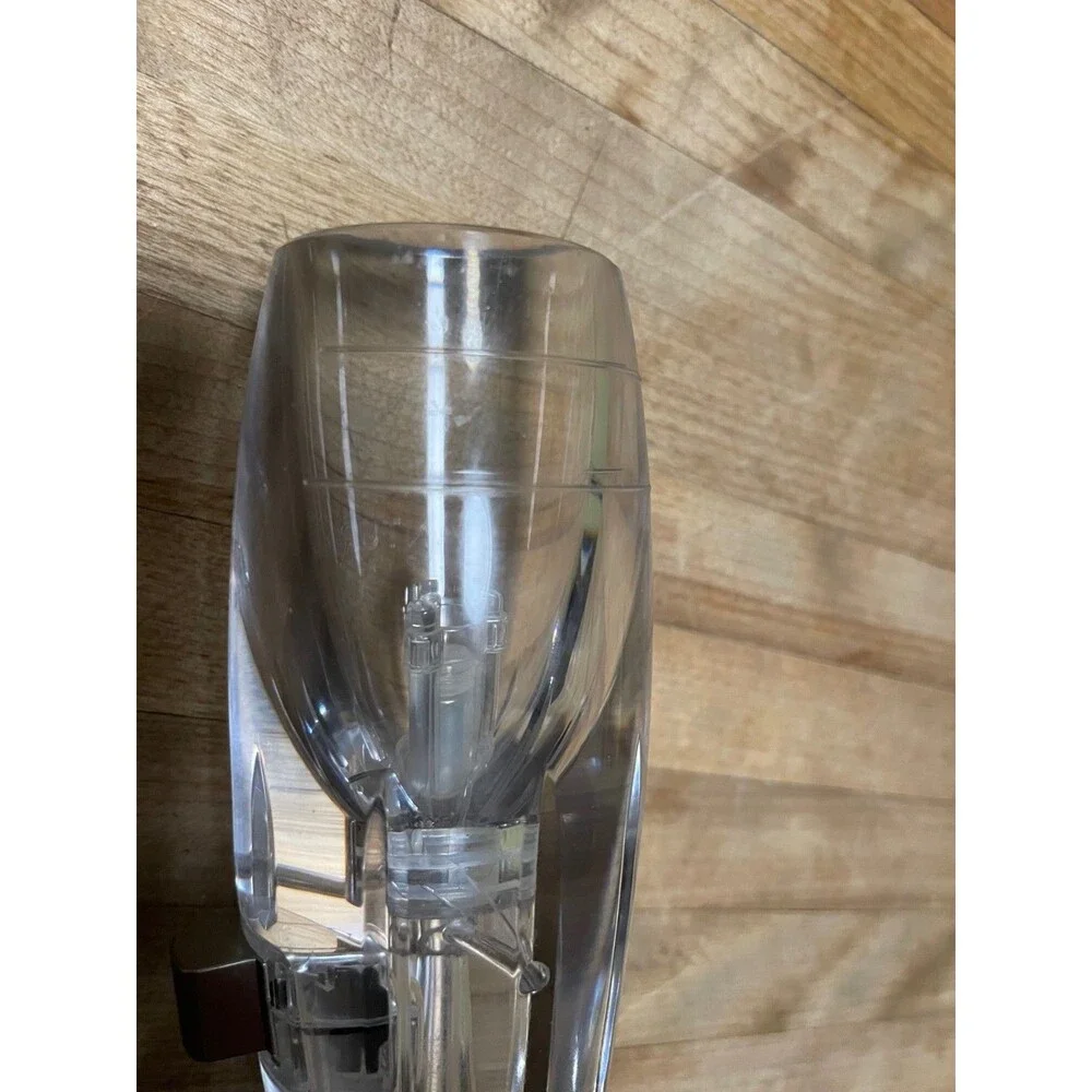 Inturi Spirit shot measuring glass clear acrylic with stand